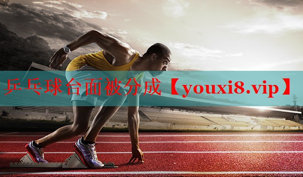 乒乓球台面被分成